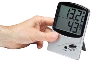 Humidity Meter - hygrometer - for use in buildings