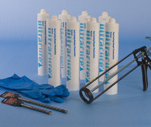 Ultra Cure damp proofing cream - in 380cc cartridge tubes
